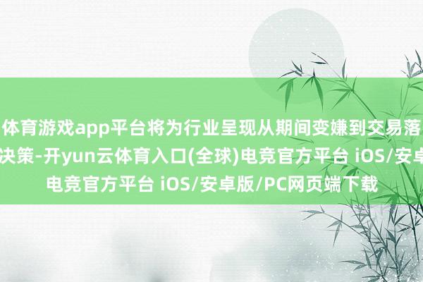 体育游戏app平台将为行业呈现从期间变嫌到交易落地的好意思满处罚决策-开yun云体育入口(全球)电竞官方平台 iOS/安卓版/PC网页端下载